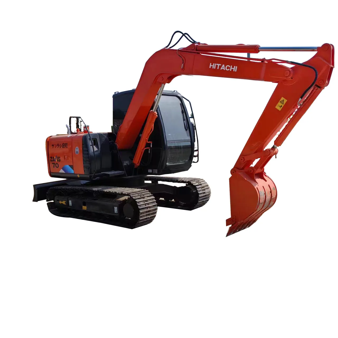 Высококачественный гусеничный экскаватор Hitachi Zaxis 70 хорошее состояние HITACHI ZX55 ZX70 ZX120 насос для двигателя PLC