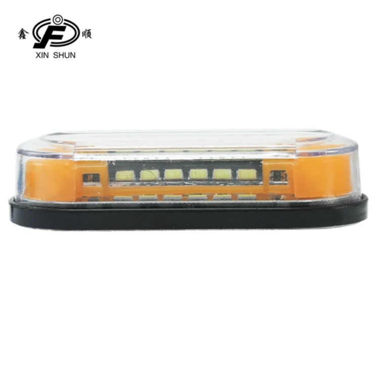 
Waterproof 12v 24v red amber white blue green side marker light for car truck trailer lorry 