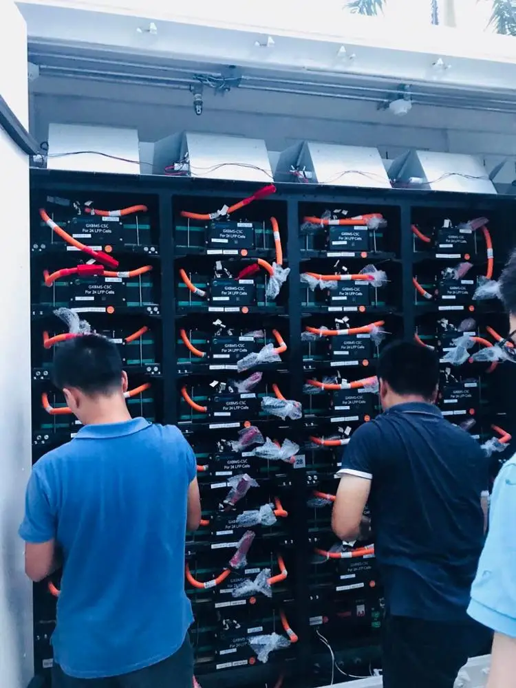 Аккумулятор 100 кВтч, литиевая батарея LiFePo4 48 В Ач для хранения солнечной энергии