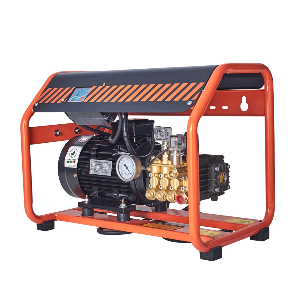 702-3.0T commercial wall-mounted 150bar 1450rpm 3kw 380v high pressure washing machine car wash pump pressure washer for sale
