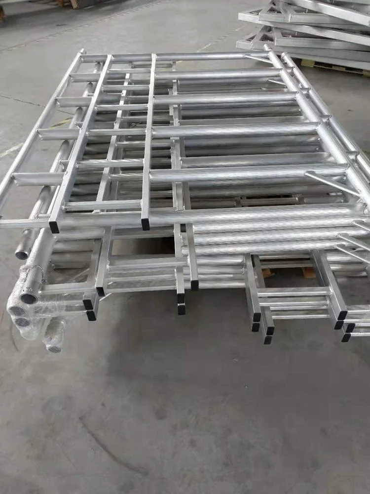 Алюминиевая переносная башня для строительных лесов высотой 10 м