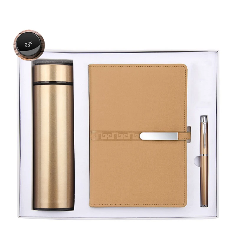 Деловой подарочный набор блокнот A5 + ручка USB флэш-накопитель Закладка визитница мышь внешний