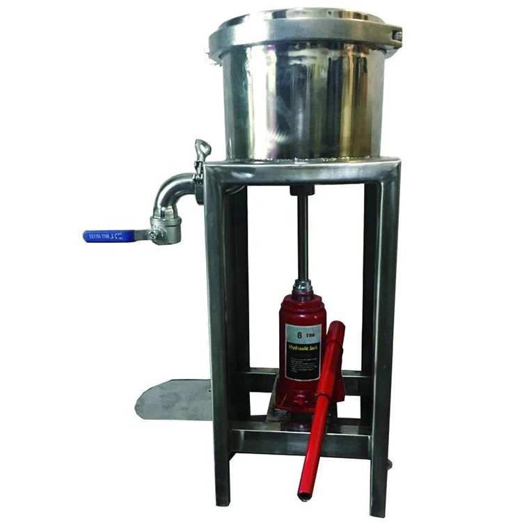 Stainless Steel Manual Honey Wax Separator Beeswax Making Machine Bees Wax Press Machine