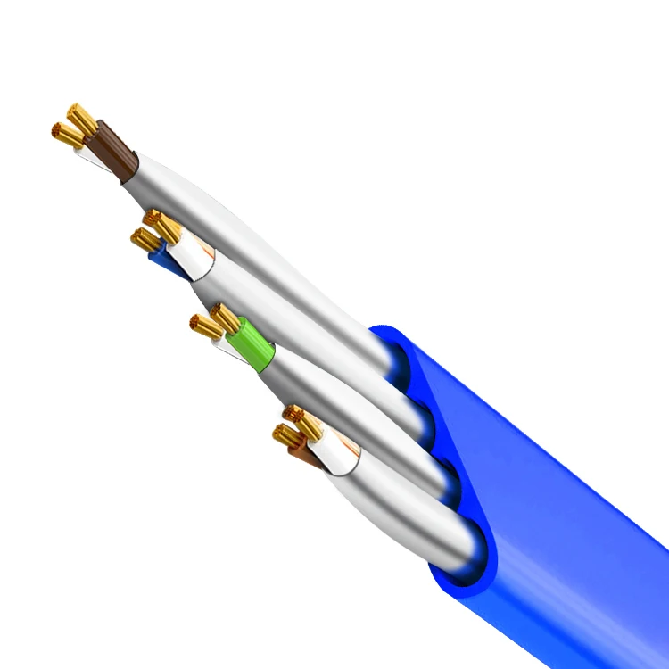 Rj45 Fiber Optic Network Cable 3m 5m 10m Customized Length Patch Cord