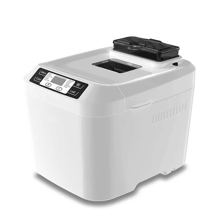 Прямая продажа с завода, электрическая хлебопечка 2 л, 550 Вт, Бытовая пластиковая автоматическая хлебопечка