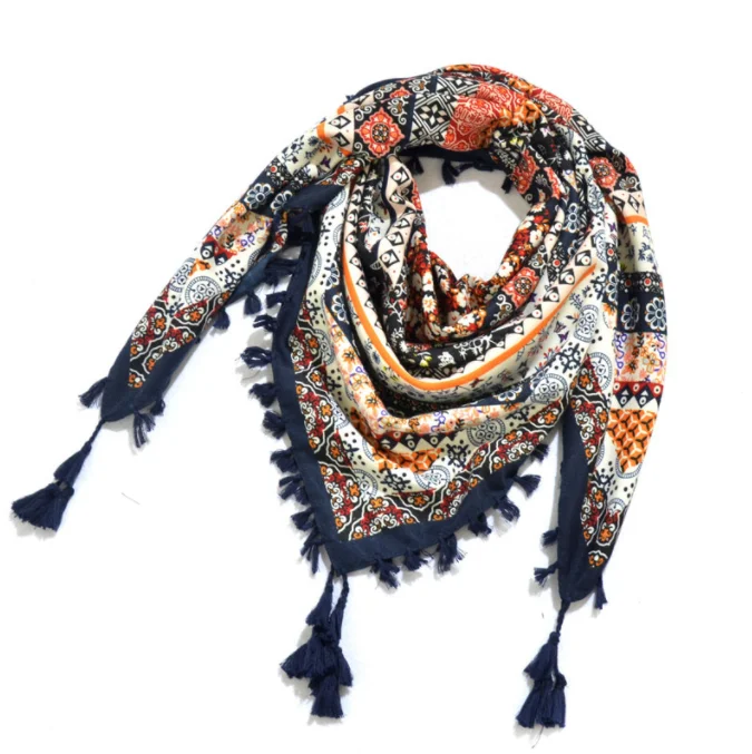 Fiona Custom High Quality Arab Men Keffiyeh Palestine Scarf With Tassel Outdoor Kerchief Multifunction men and women Arafat Sca