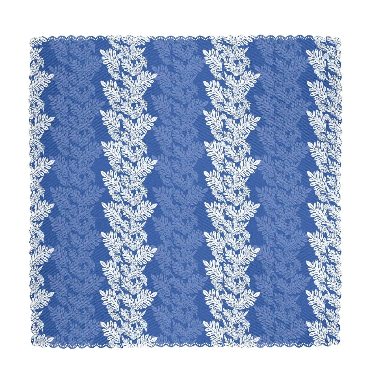 Best Selling Custom Hawaiian Style Ulu Leaves Fabric Exquisite Soft Absorbent Quick-Drying Napkins Set Of Four Print On Demand
