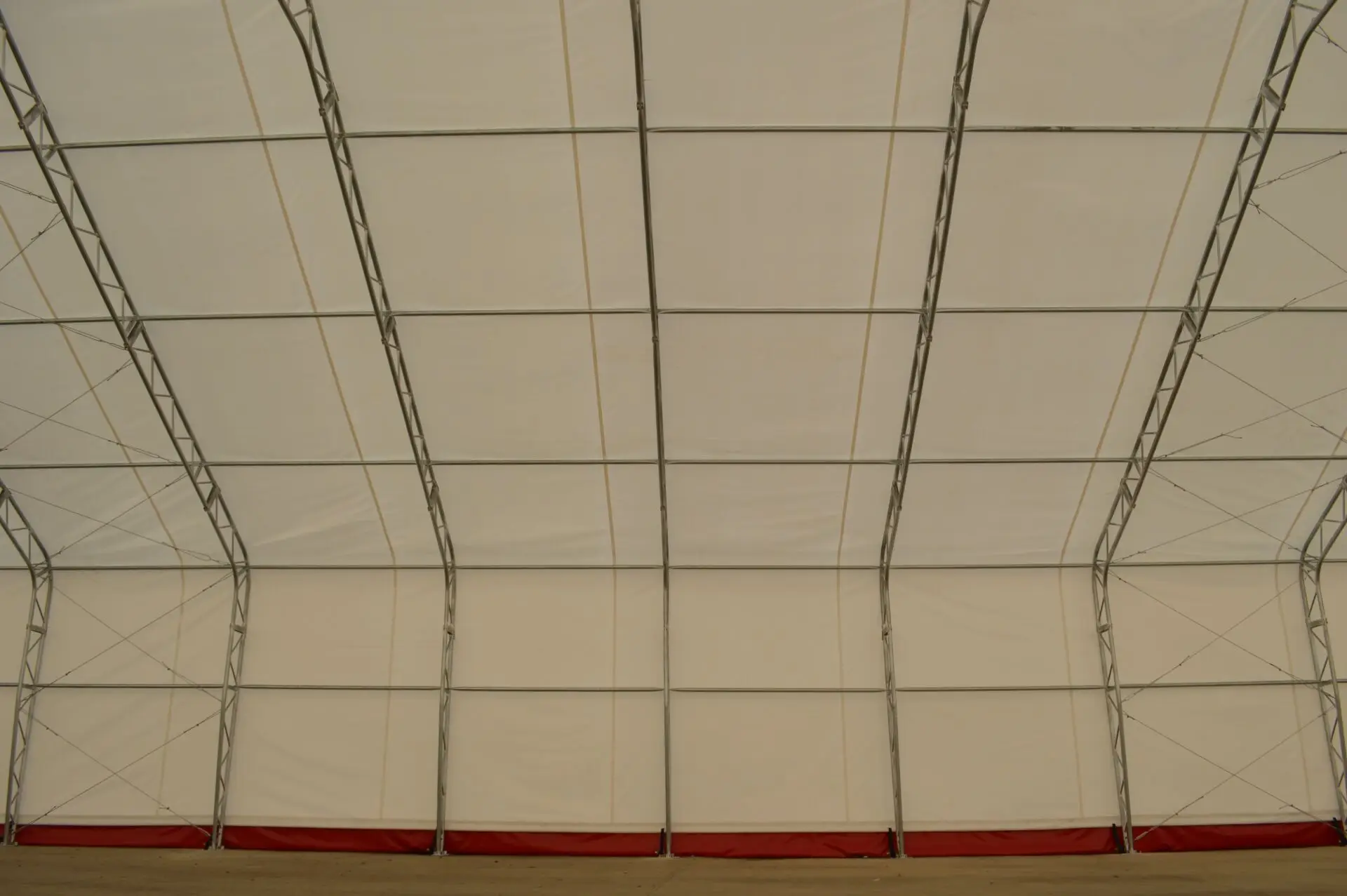 Double truss frame agricultural industrial big peak warehouse storage