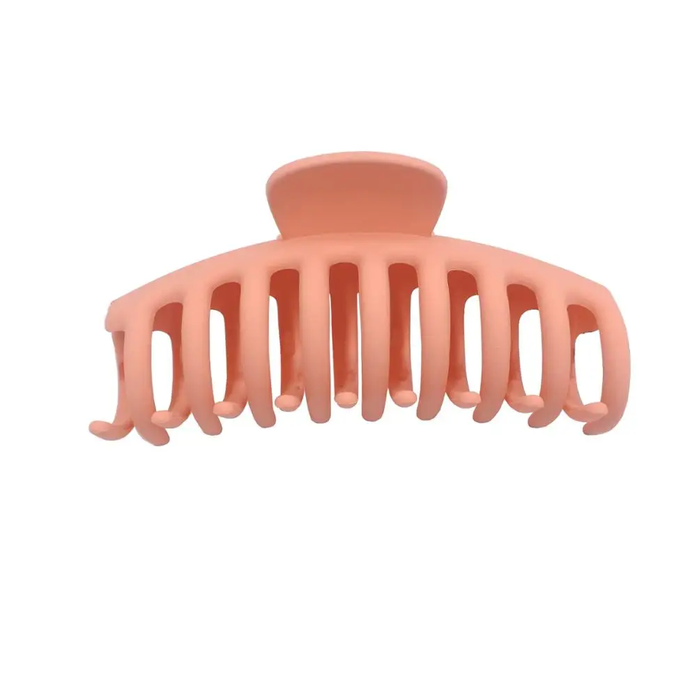 
Ladies all season 2021 Fashionable hair claw clip round shaped shark clamp 