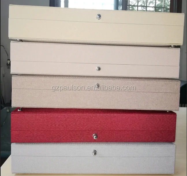 
A4 photo album cover+Usb hole+box 