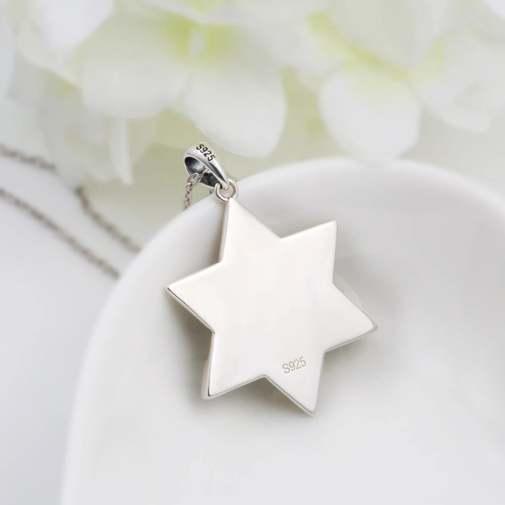 925 sterling silver jerusalem charm the star of david and the dave pagoda pendant necklace with oxidation the wall jewelry gift
