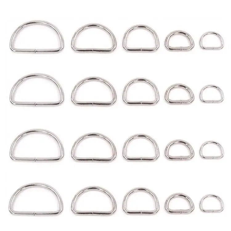 High Quality Dog Collar D Other Bag Part & Accessory Buckle Jewelry Diy Horse Bit Choker Lashing A5 Binder Truck Ring