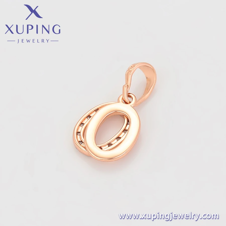 A00919923 Xuping fashion simplicity pendant Rose gold color Neutral Environmental Copper jewelry gifts best selling Pendant