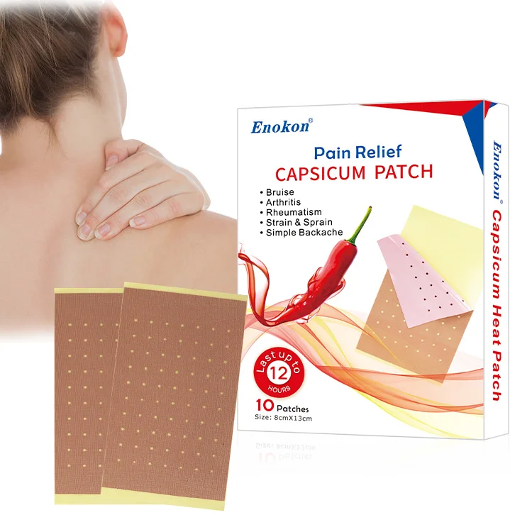 OEM Service Chinese Traditional Capsicum Back Pain Balm Plaster