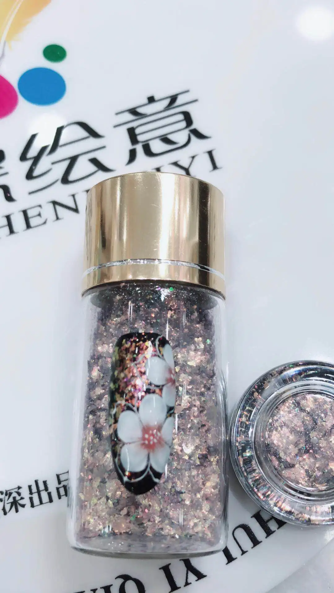 QS nail art 6 шт./лот длительное наращивание Резьба акриловая пудра система стартовый комплект Набор для оптовой продажи