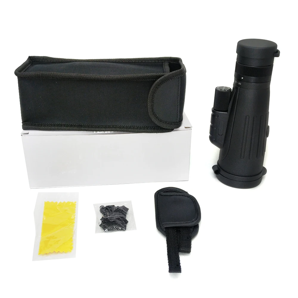 10-30X50 Zoom Telescopio Long Distance Monocular with Tripod & Phone Adapter