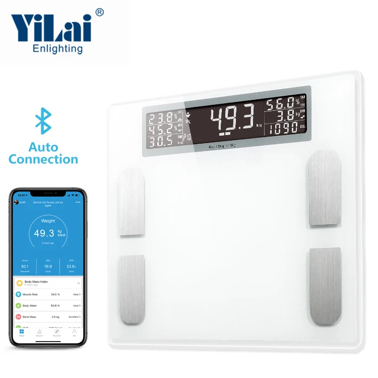200kg large platform Wholesale Super Big LCD body composition scale bathroom weighing scale