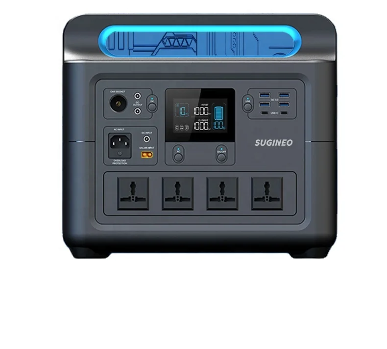 Sugineo Aluminum Material Portable Power Station 1000W 220V 50HZ