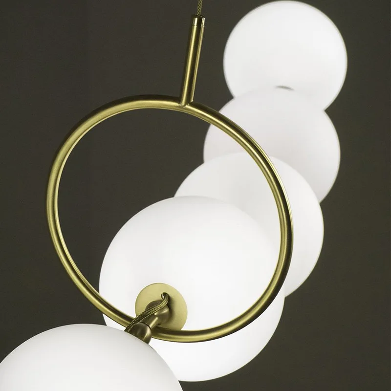 Necklace Design Multi Glass Ball Pendant Lamp