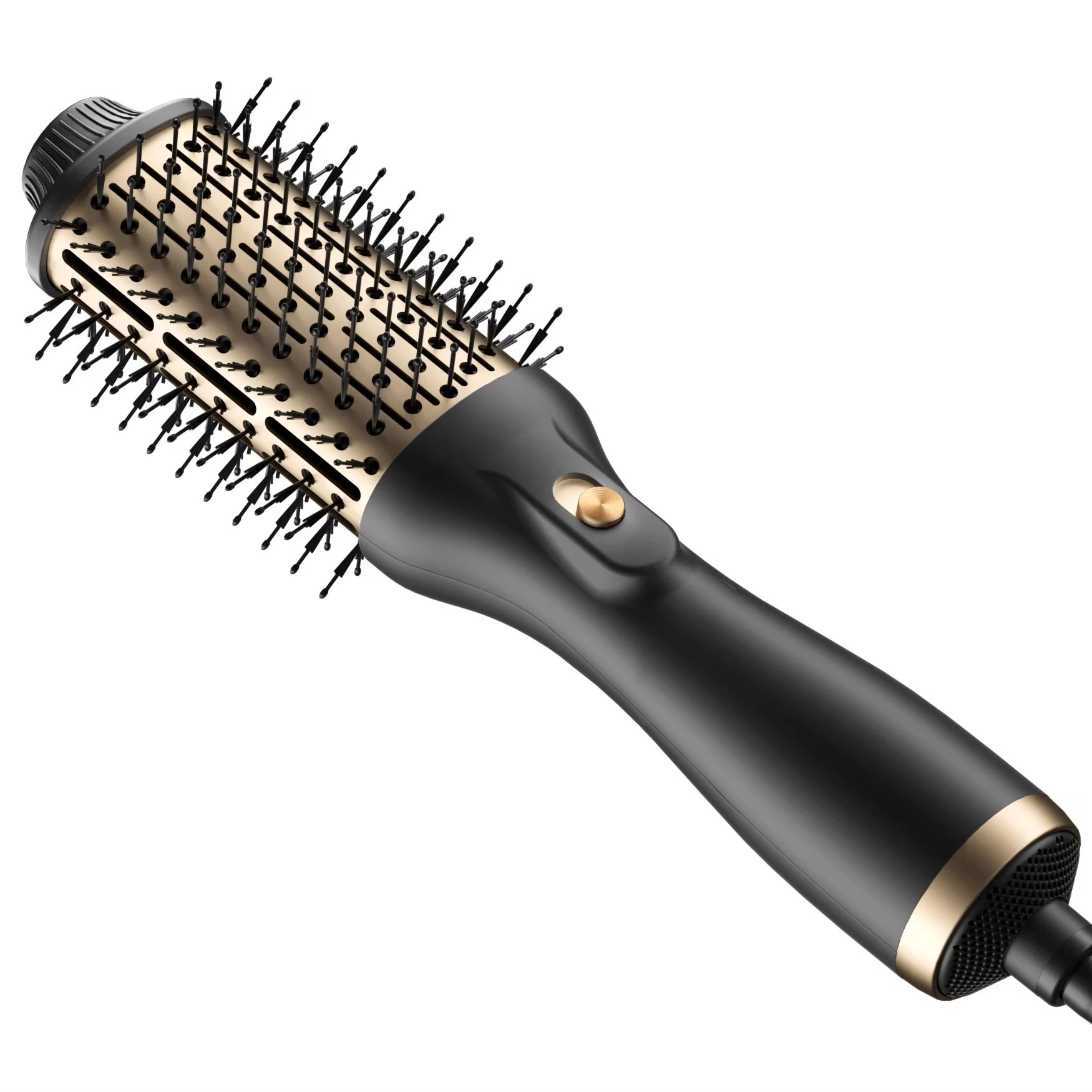 Professional Multifunctional Electric 1200W Hair dryer brush 4-in-1 Hot Air Comb Volumizer Oval Barrel Blow Dryer Hair brush