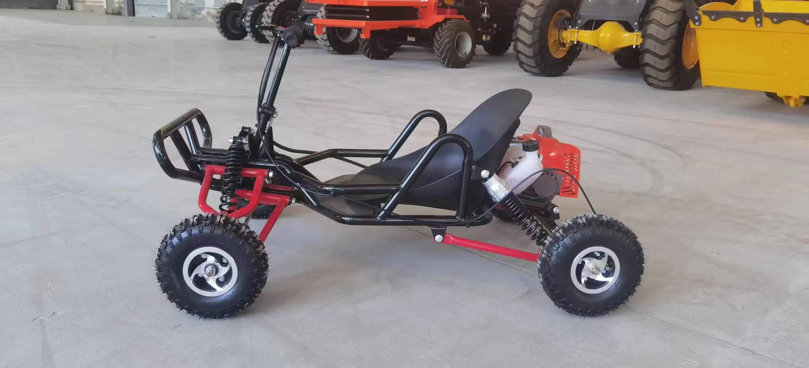 Professional 3 wheel Durable Motor Drive Racing Gas Go kart