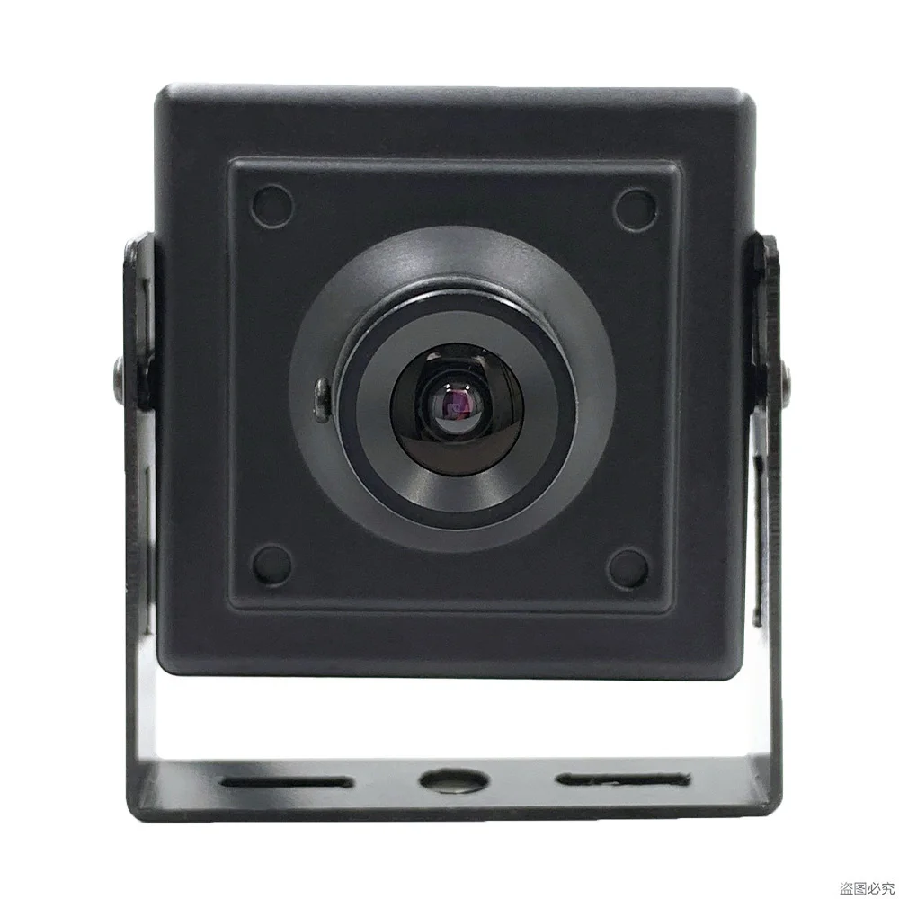 8MP Miniature IP square camera Ex-View 0.001lux low illumination H.265 3840*2160 Pixel 15fps 2.8/3.6/6/8mm board Lens 60 Degree