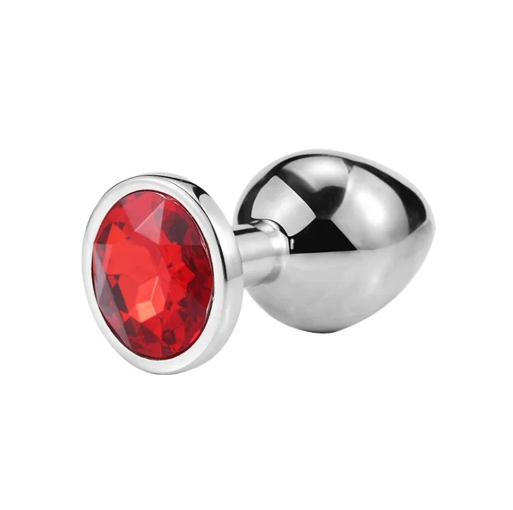 Unique Stimulation Super Exciting Waterproof Massager Metal Jeweled G-spot A-nal P-lugs Butt Trainer Toys for Women Men