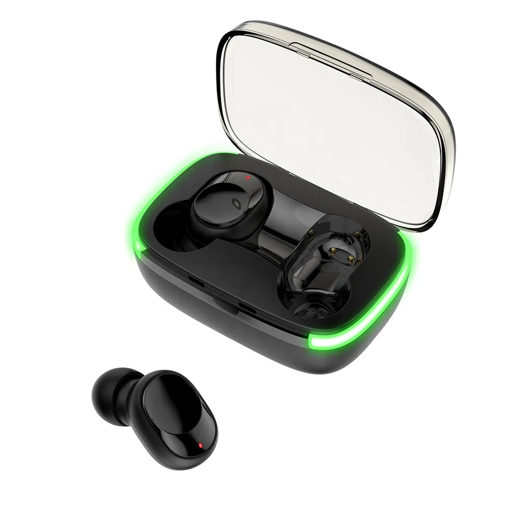 Новый Y60 наушники-вкладыши TWS с BLE наушники настоящие беспроводные наушники для Xiaomi Redmi спортивные гарнитуры с бас-гитара Музыка микрофон наушники черный