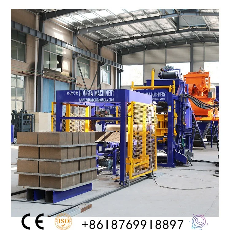 QT6-15 bricks machine machine de fabrication de brique