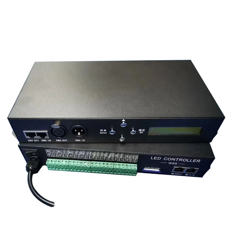 Светодиодный контроллер SPI /DMX pixel light rgb dmx 2811/8904/6812/2904/APA102/9812/2812/9813/3001/8806/1903/2801 светодиодный