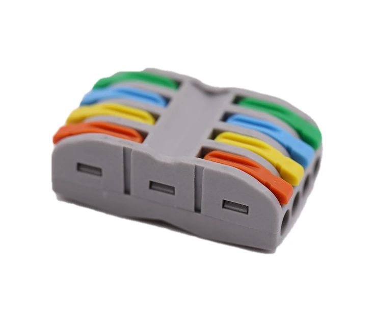 Chinese manufacturer Electrical Wire Connector Push-in Terminal Block Fast Wiring Cable Connectors For Cable Connection