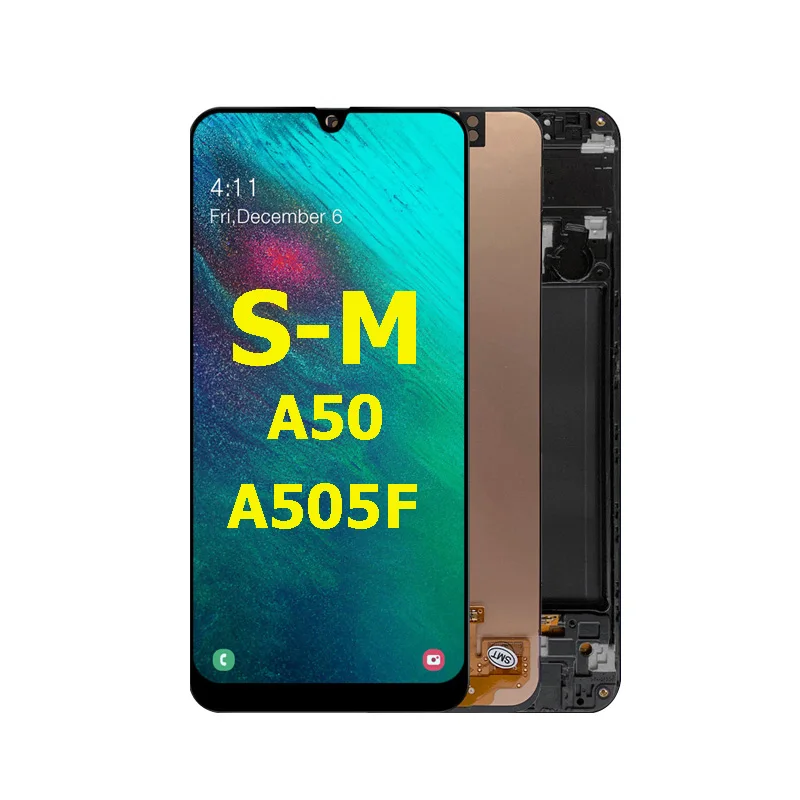 100% Оригинальный ЖК-дисплей для Samsung Galaxy A50 ЖК-дисплей для мобильного телефона ЖК-дисплей для Galaxy A50 A505F/DS A505FN/DS A505FM/DS