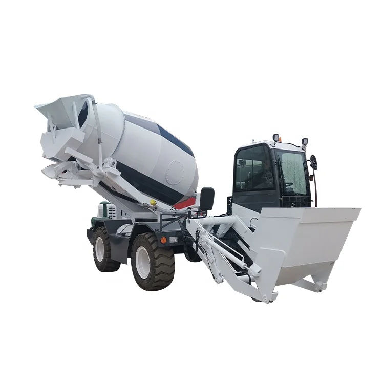 Zhiyang Machinery Factory Self-loading Concrete Mixer Truck