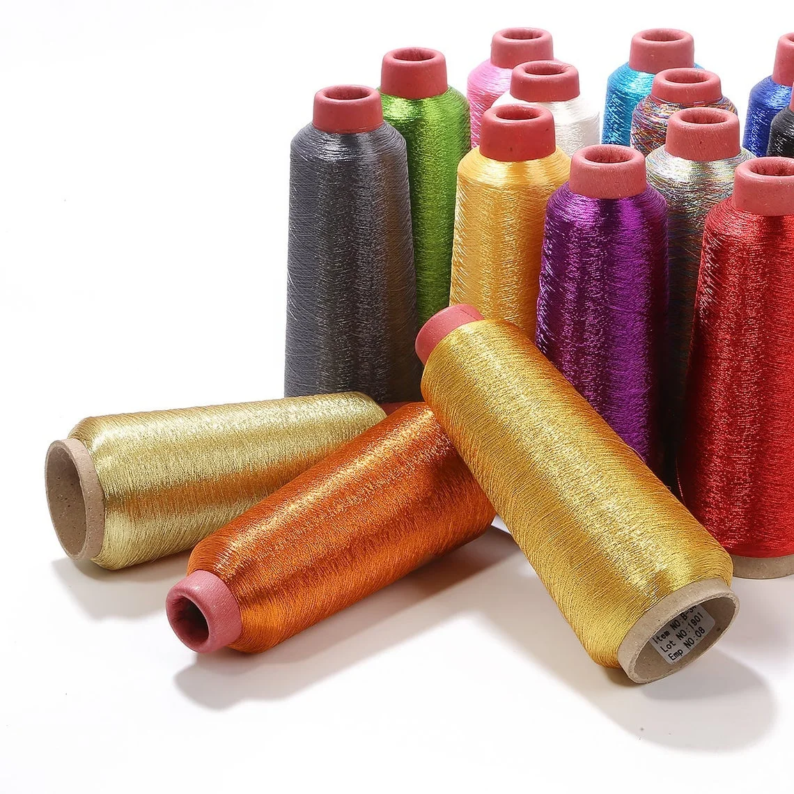 Sparkle Brand High Quality Pure Gold Pure Silver Metallic Yarn for Embroidery