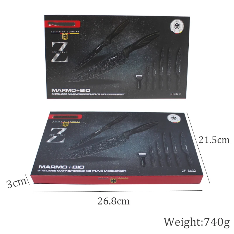 professional High Carbon Stainless Steel chef Knives with Ergonomic Handles