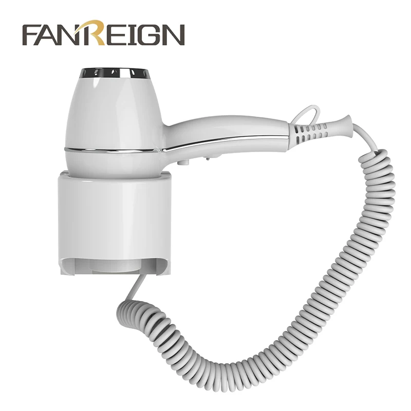 FANREIGN FR-2206 2000W Hair Dryer Hotel Wall Mounted Hair Dryer  For Bathroom Hair Dryer Nylon