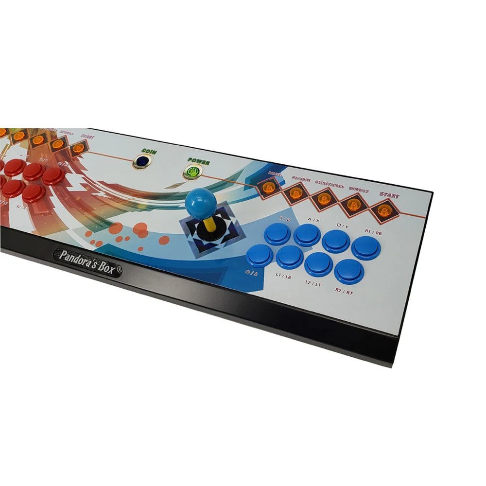 Double joystick game controller with multi game 5000 in 1 arcade game board