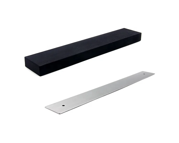 Магнитный держатель для ножей, удобный черный промышленный магнит из силикона и нержавеющей стали, Заводская поставка, высокое качество, 14 дюймов