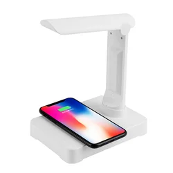 3D Knight portable sanitizing machine charging 10w fast wireless phone charger stand cleaner Portable uv lamp charger
