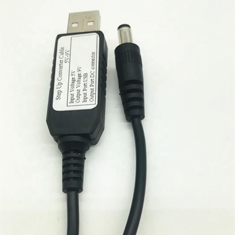  USB повышающий кабель постоянного тока от 5 в до 9 12 В usb-кабель 2 А