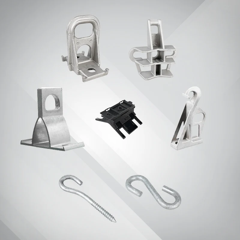 ABC Accessories Metal and Aluminium Wall Bracket Pole Cable Overhead Line Fittings Anchor