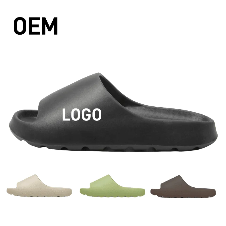 Wholesale High Quality Original Unisex Summer Footwear Foam Sandals EVA Designer Logo Custom Unisex Foam Slide Slippers