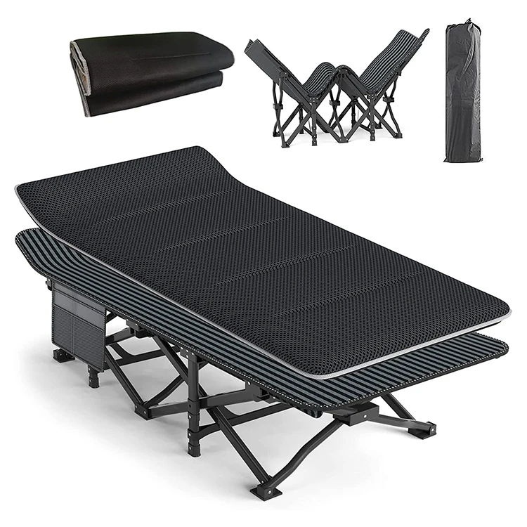 High Quality Portable Aluminium Alloy Outdoor Hiking Medical Folding Camping Bed Super quality outdoor oxford cot