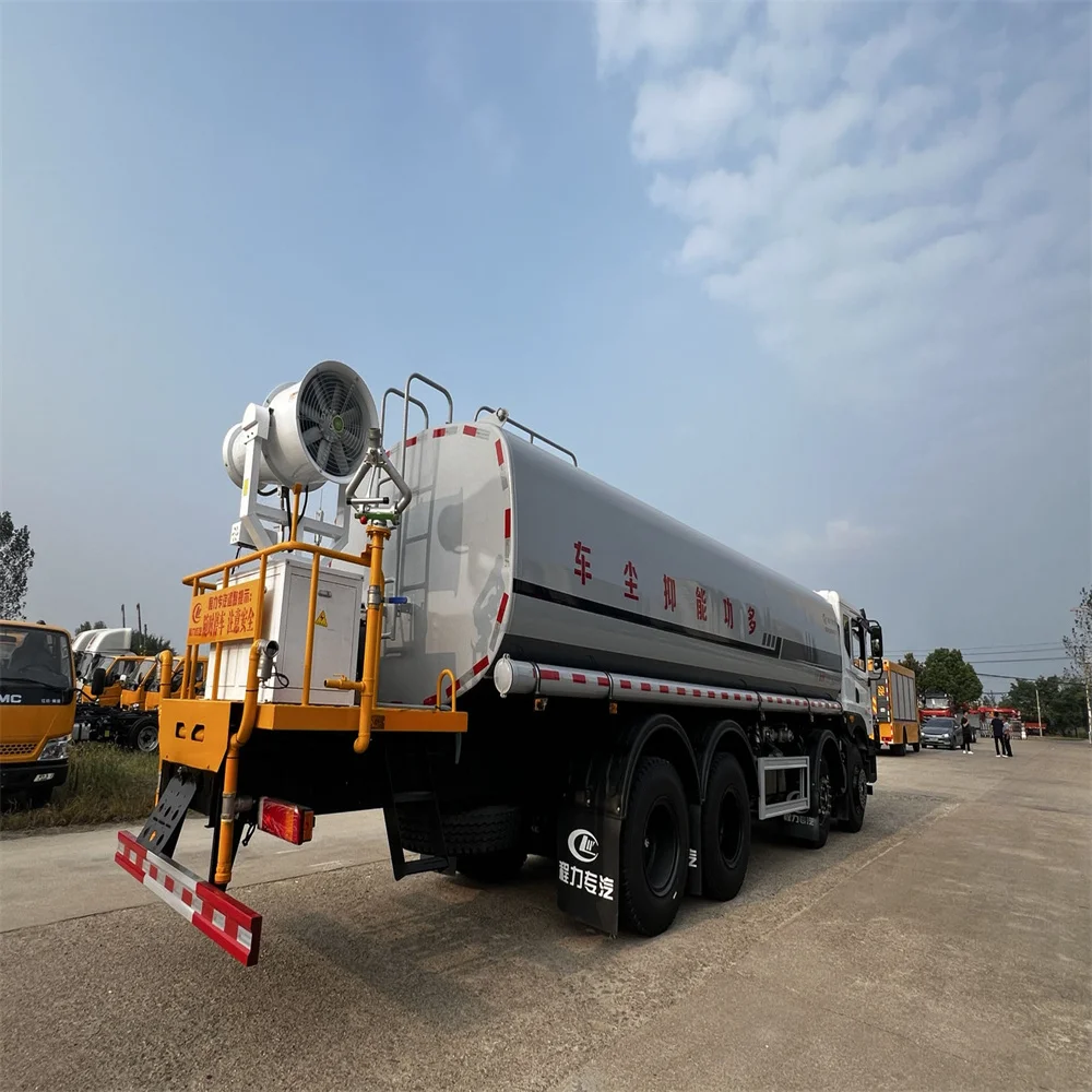 DongFeng Huashen 8x4 пылеподавляемый грузовик 310HP евро 6 противотуманная пушка дальность действия 120 метров объем бака 15 кубических