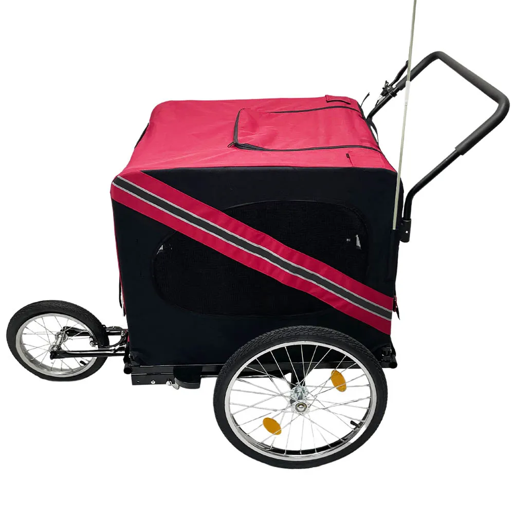Camping Pet Dog Luggage Carry Transport Pet Bicycle Cycle Bike Cargo Trailer