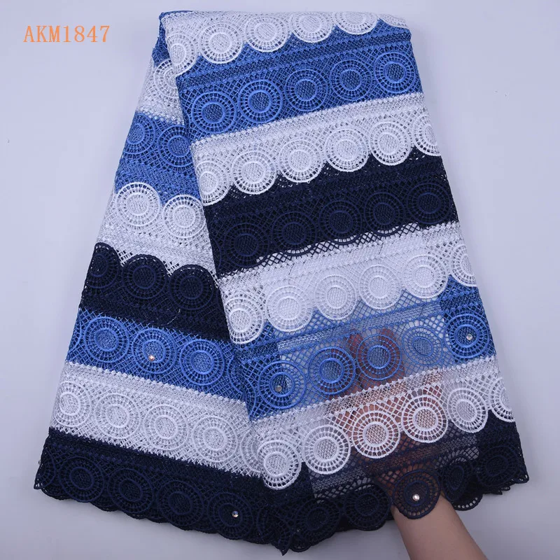 African Cord Lace Fabric Hot Sell New Arrival Nigeria Cord Lace Guipure Lace Fabrics High Quality For Women Cloth 1847