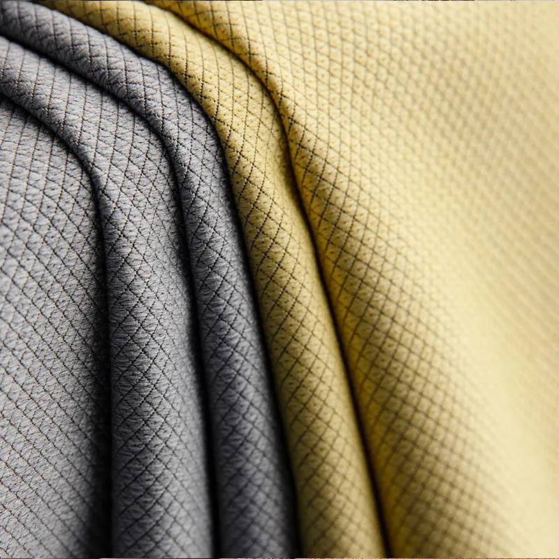 Luxury Modern Classic Stitching Rhombus Window Curtain Lemon Yellow Tile Gray Blackout Curtains For The Kid Bedroom Living Room
