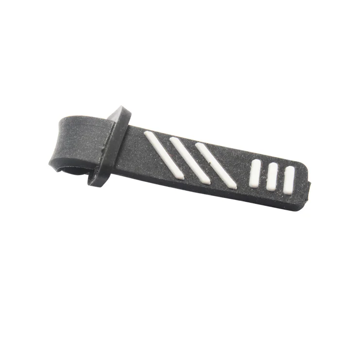 
#5 custom logo zipper pull head rubber zip pull for bags sport garments 