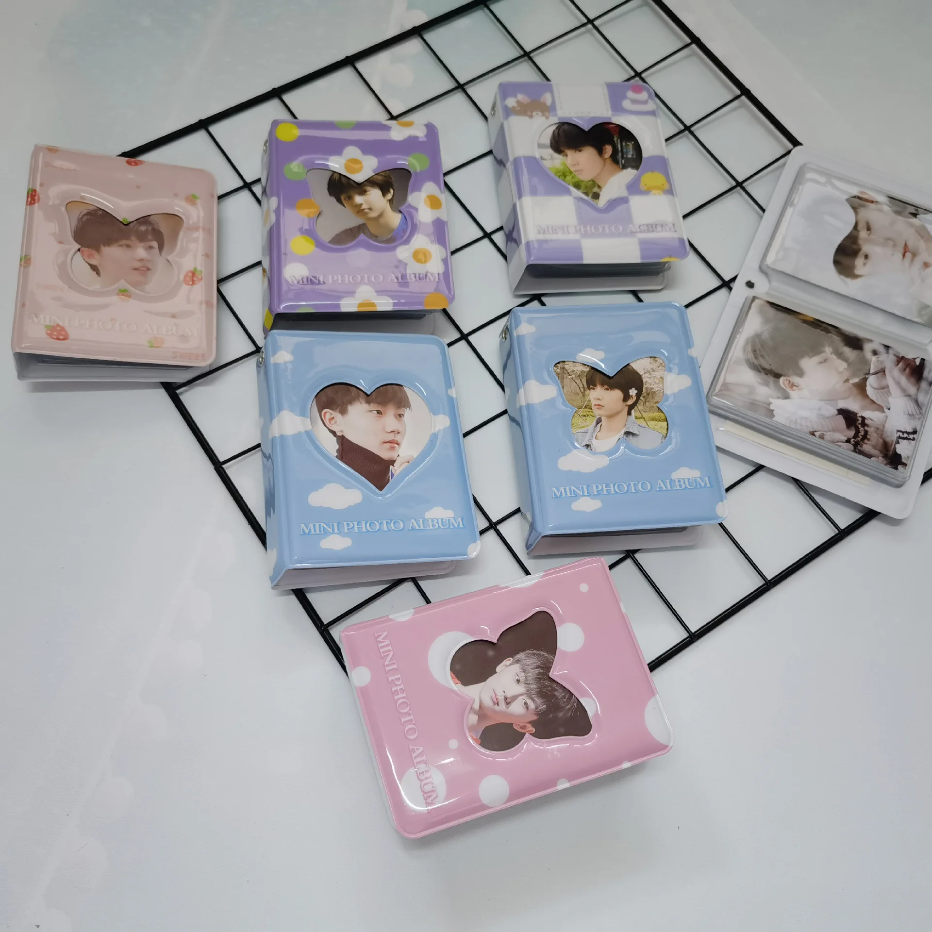 Оптовая продажа Instan Mini Portable Kpop Альбом для скрапбукинга 3/4/5/6 дюймов Фотокнига
