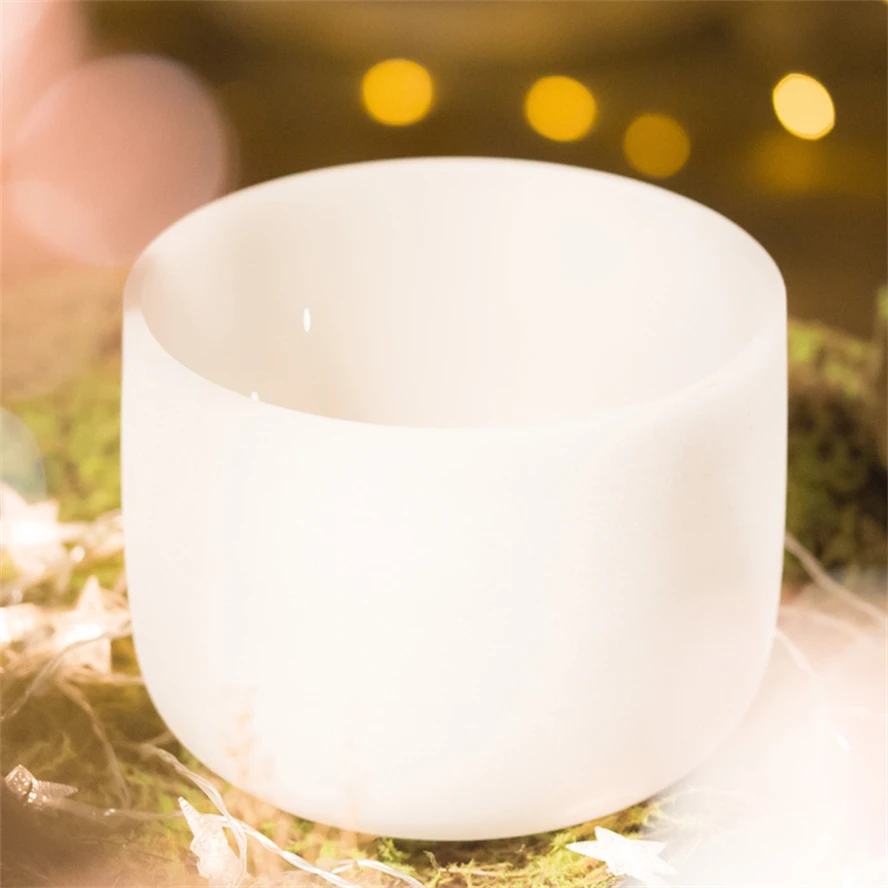 High Purity Quartz Crystal Singing Bowls Cheap Round Base Chakra Healing Bowls
